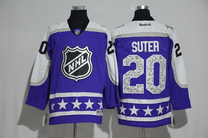 2017 NHL Minnesota Wild #20 Suter blue All Star jerseys->->NHL Jersey